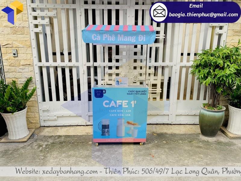 bàn sampling bán café tháo lắp gấp gọn ở nha trang