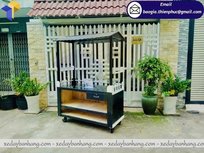 bảng giá xe gỗ bán cafe giá rẻ