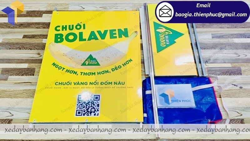 báo giá booth sắt bán hàng cao cấp