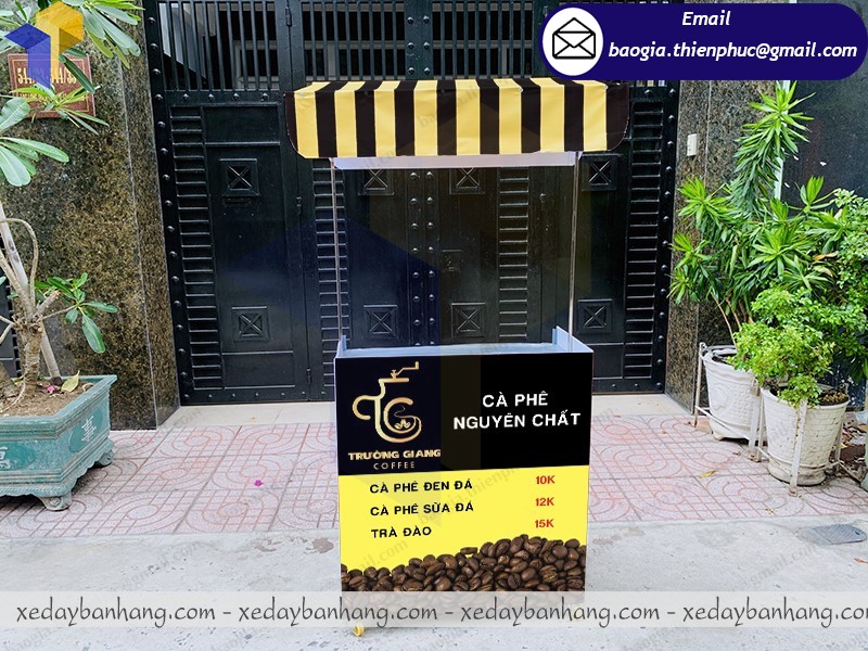 xe lắp ráp bán cafe đen