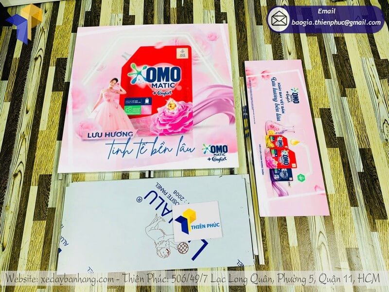 quầy sampling di động