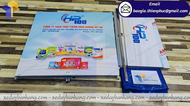 booth lắp ráp bán hàng giá bao nhiêu