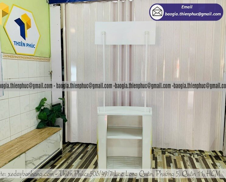 quầy nhựa quảng cáo