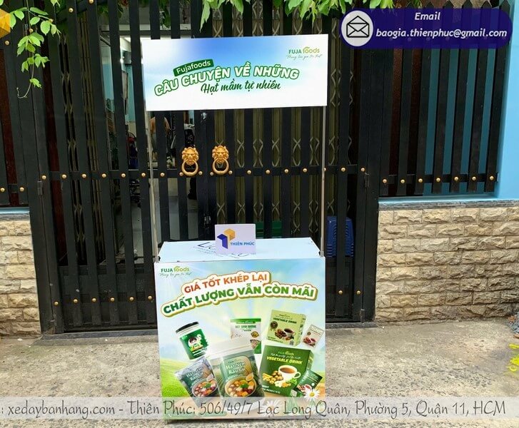 booth phát mẫu thử