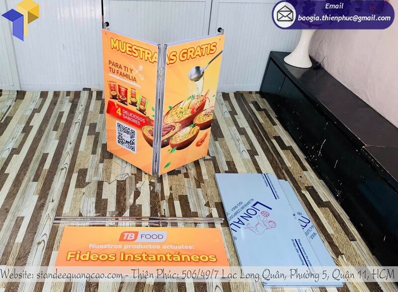 Booth quảng bá sản phẩm mới