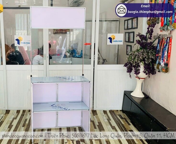 Booth quảng bá sản phẩm mới