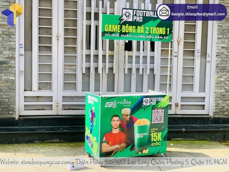 booth quảng cáo di động