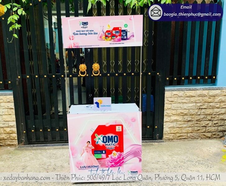 booth sampling di động