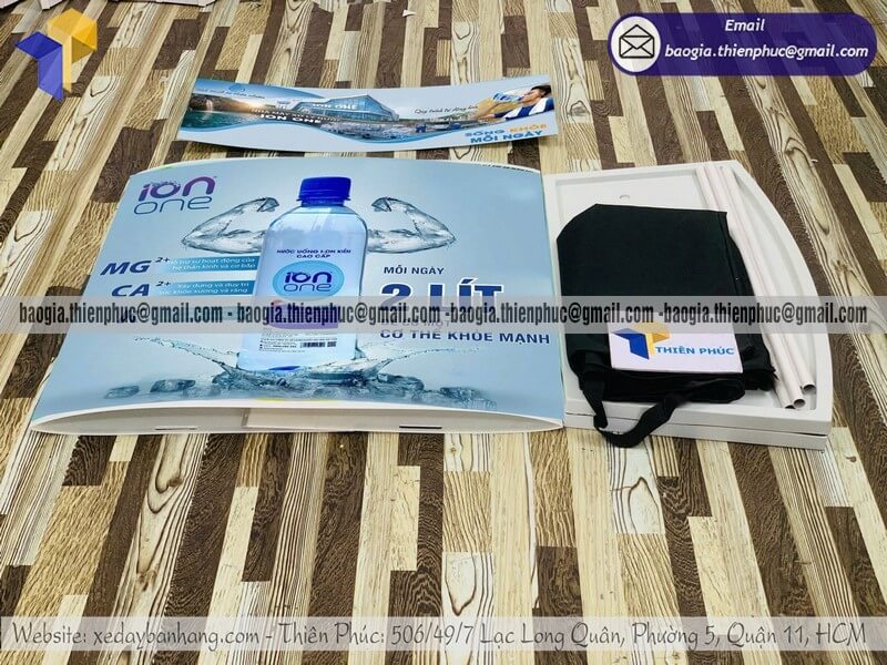 quầy sampling di động