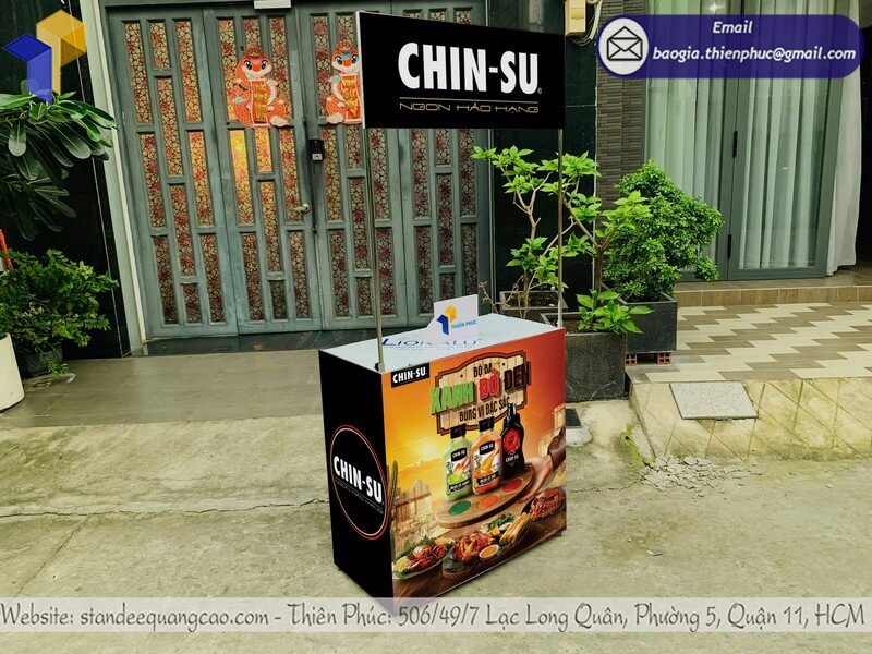 quầy bán hàng quảng cáo di động