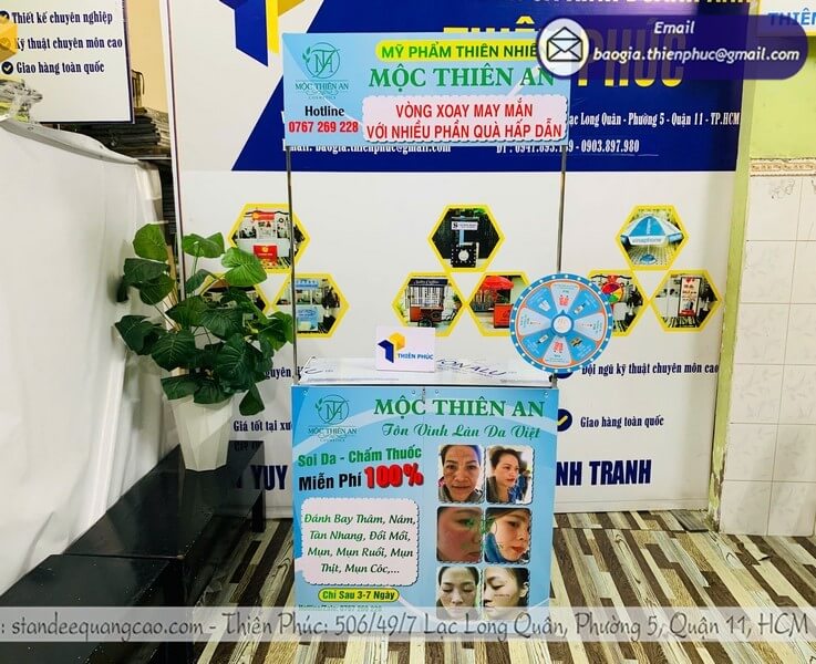 booth sampling di động