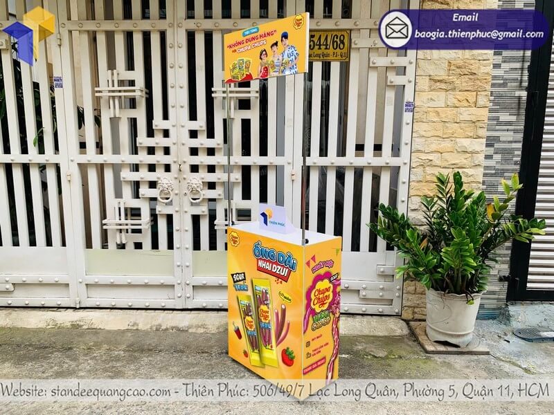 sản xuất quầy sampling di động