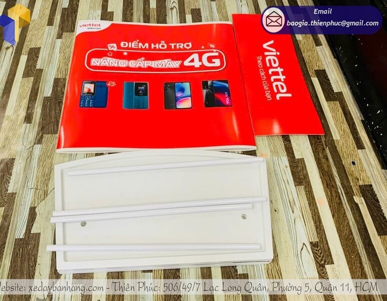 Booth Quảng Cáo Nhựa Đẹp