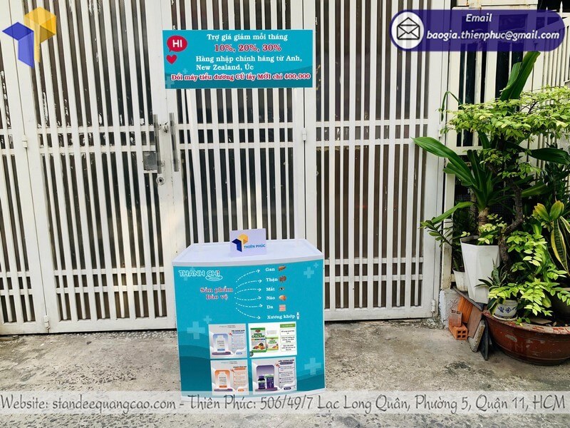 booth sampling di động