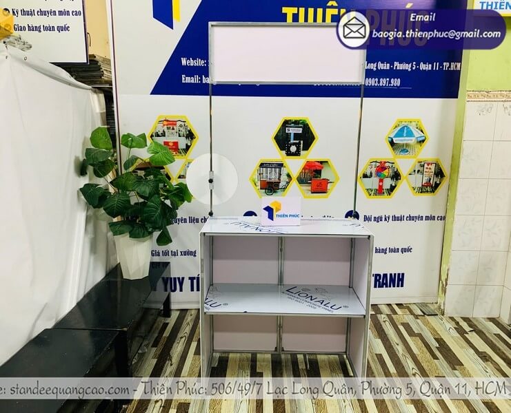 booth sampling di động giá rẻ