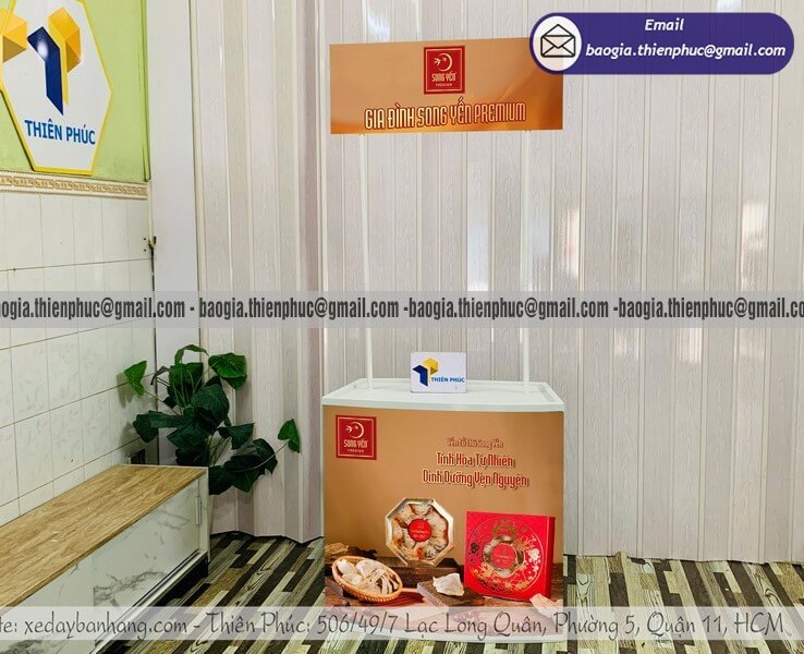 booth giới thiệu sản phẩm di động booth giới thiệu sản phẩm di động
