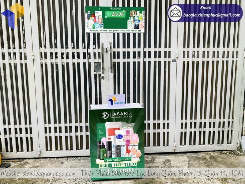 booth sampling di động