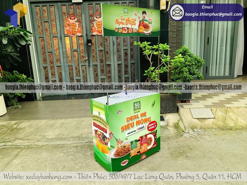 booth trưng bày sản phẩm