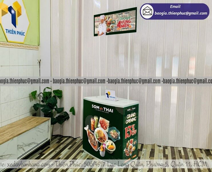 booth trưng bày sản phẩm