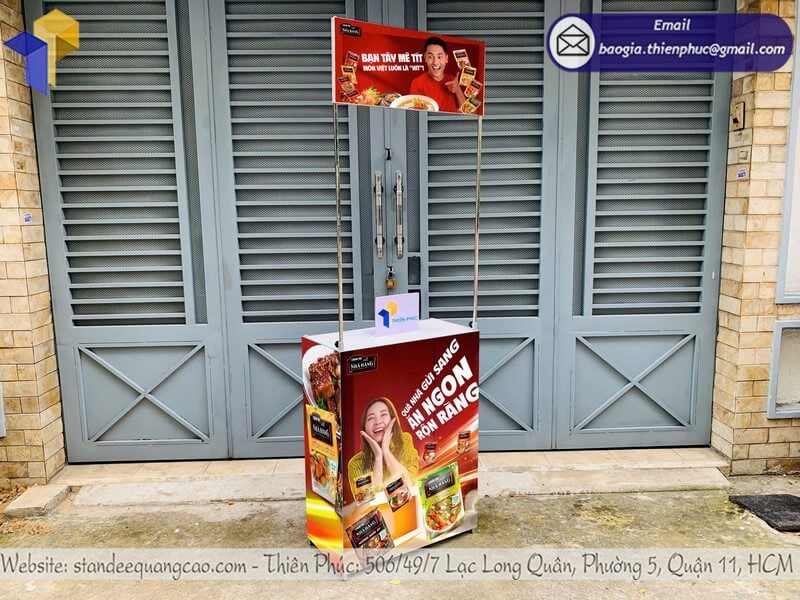 booth trưng bày sản phẩm đẹp