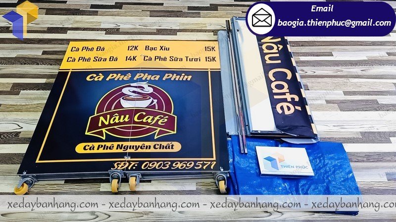 cung ứng xe lắp ráp bán cafe sữa tươi