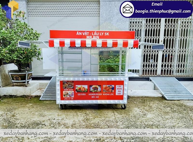 xe bán lẩu ly đẹp