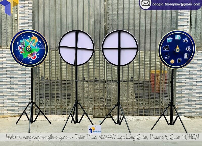 thiết kế vòng quay may mắn