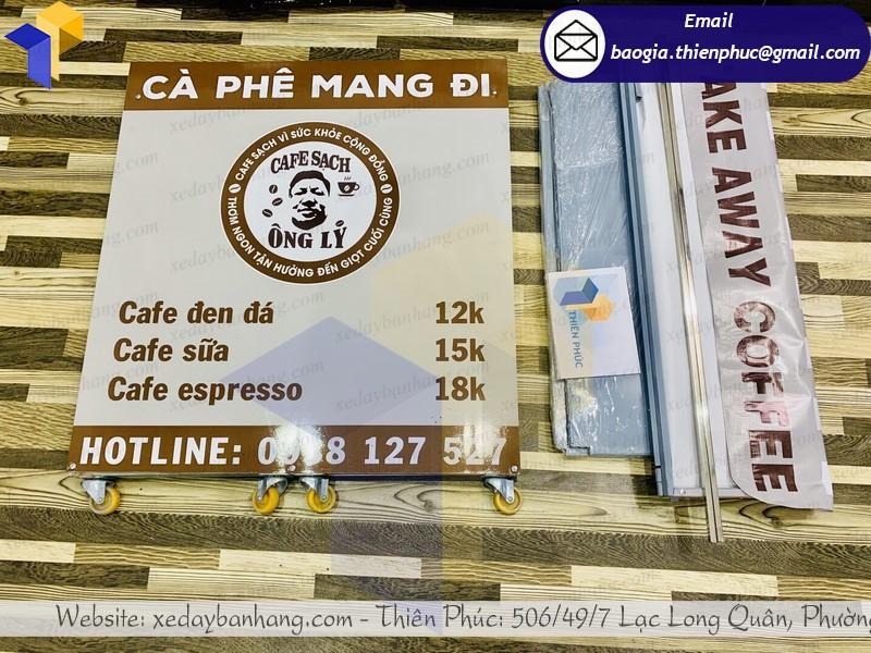 xe lắp ráp bán cafe take away khuyến mãi ở tây ninh