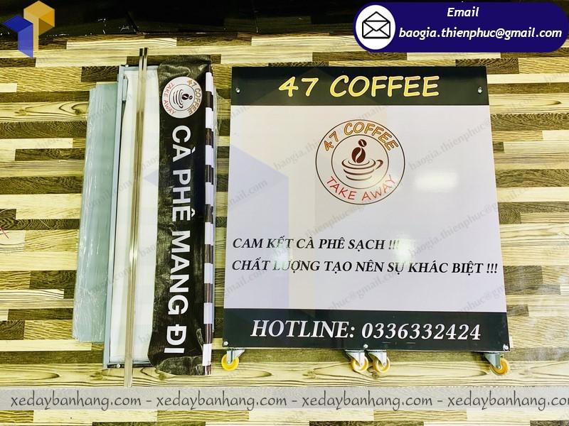 quầy lắp ráp bán cafe