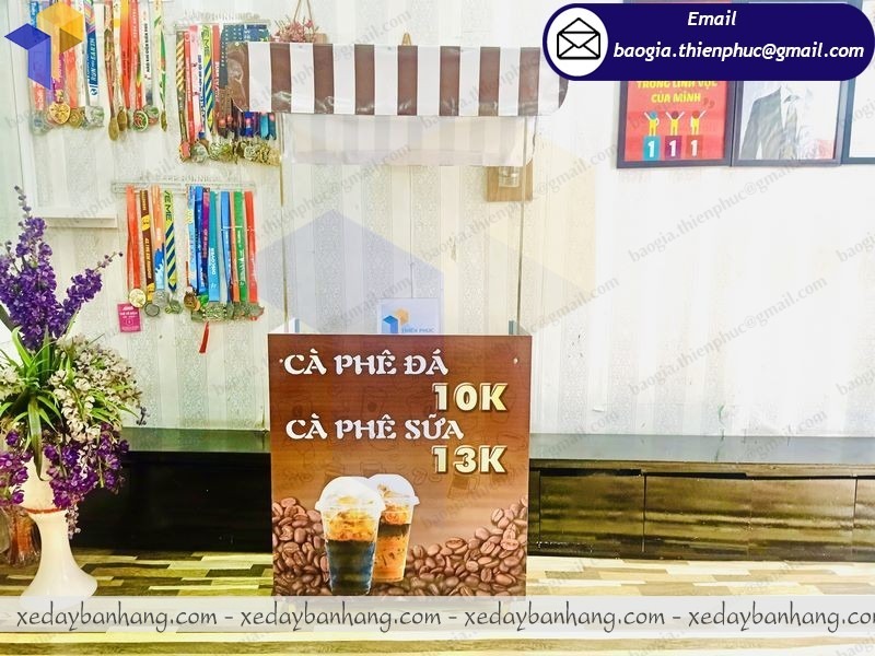 quầy bán cafe lắp ráp