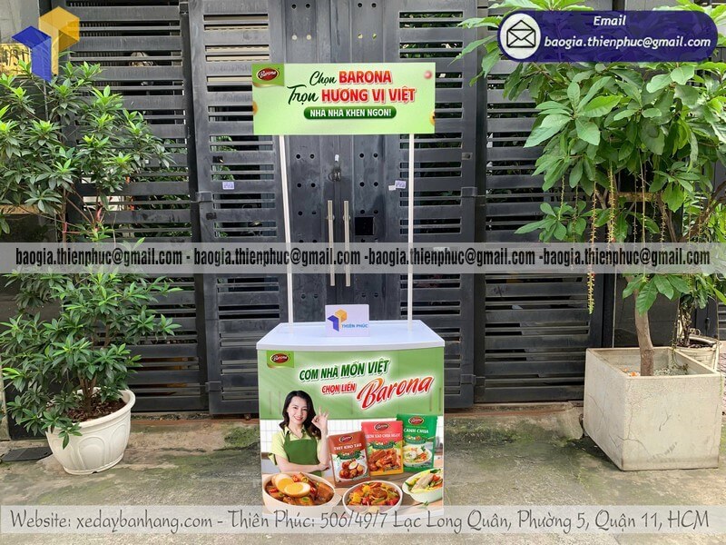 booth sampling di động