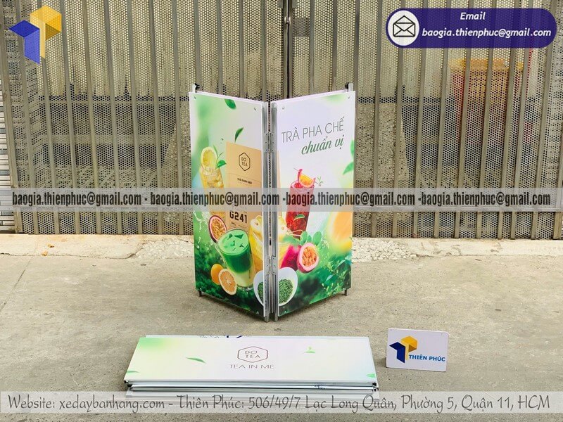 booth sampling di động