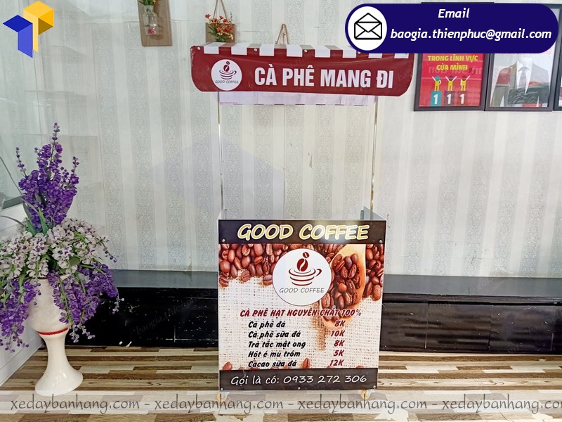 tủ kệ bán cafe mang đi giá rẻ  hcm