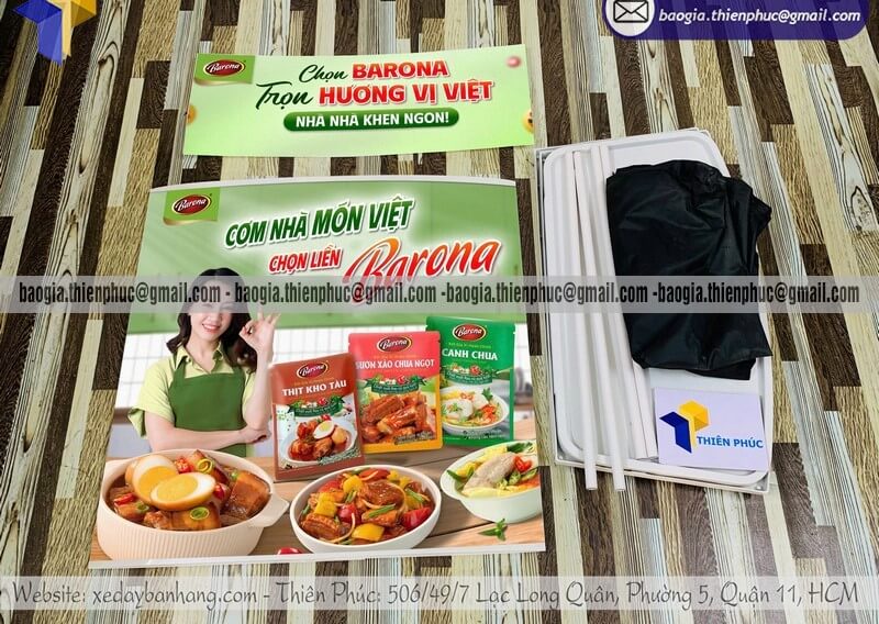 quầy sampling di động