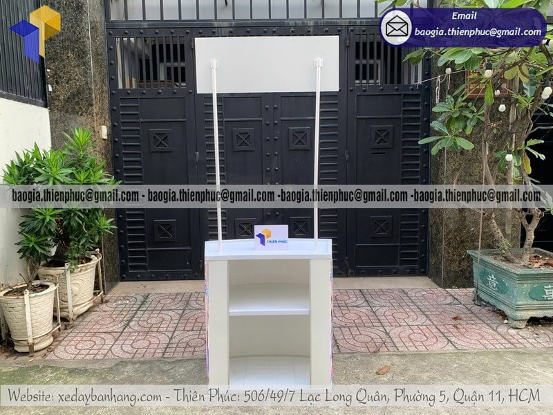 quầy sampling di động