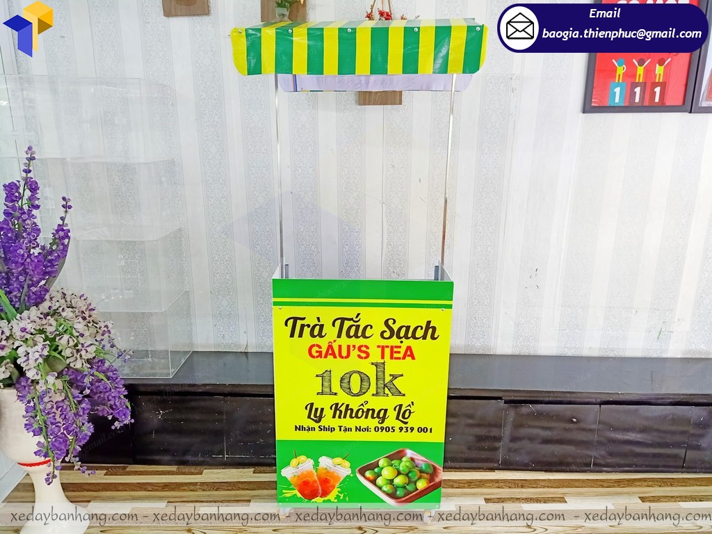 Thiết kế booth lắp ráp trưng bày quảng cáo ở hcm