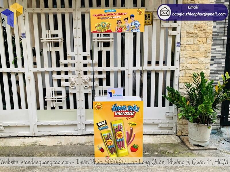 quầy sampling di động