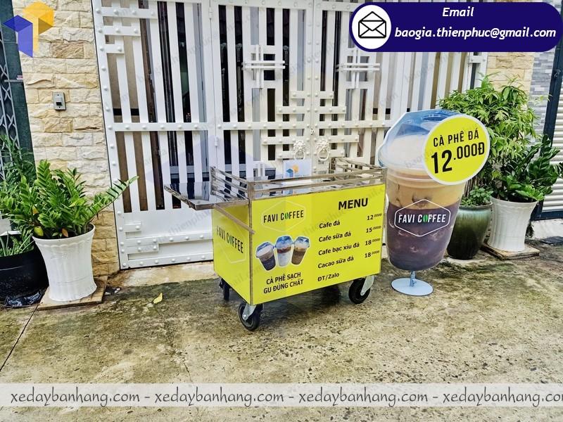 xe bán cà phê hòa tan giá rẻ