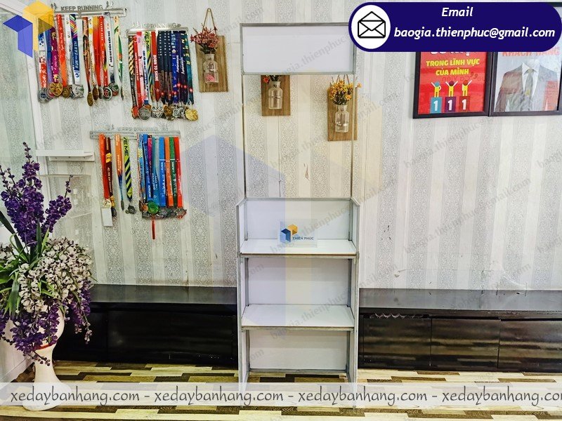 thiết kế booth trưng bày mini giá rẻ