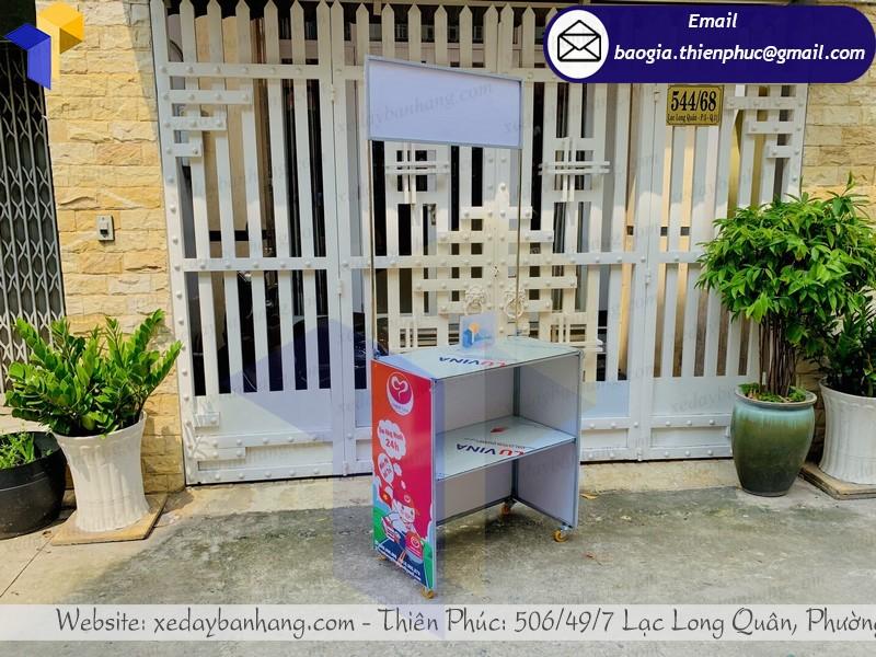 bàn lắp ráp bán hàng vỉa hè di động  giá rẻ