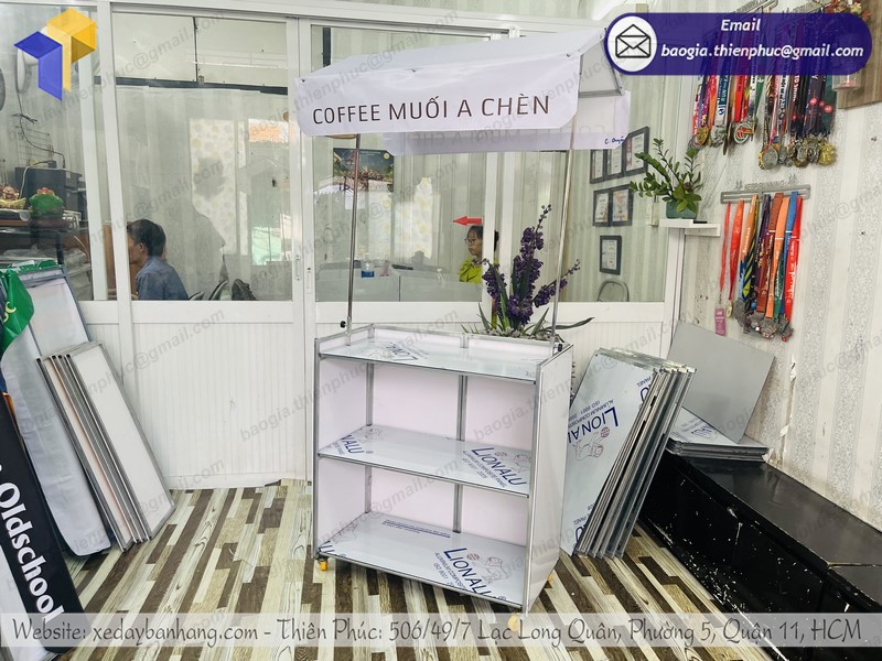 xe bán café vỉa hè tốt