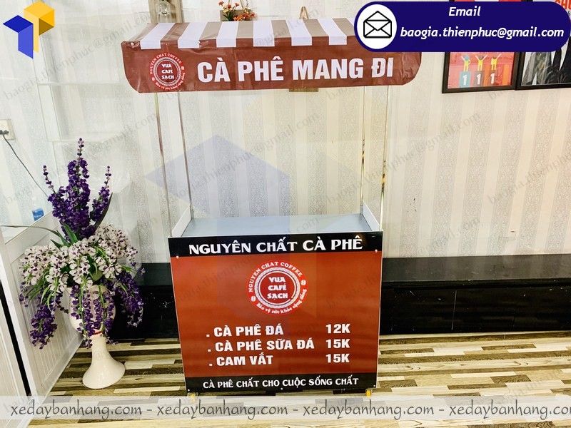 Xe bán cafe mang đi take away giá rẻ  ở hcm