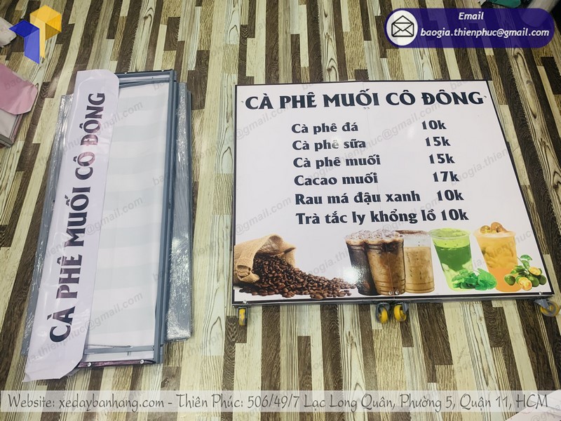 xe café gấp gọn đẹp