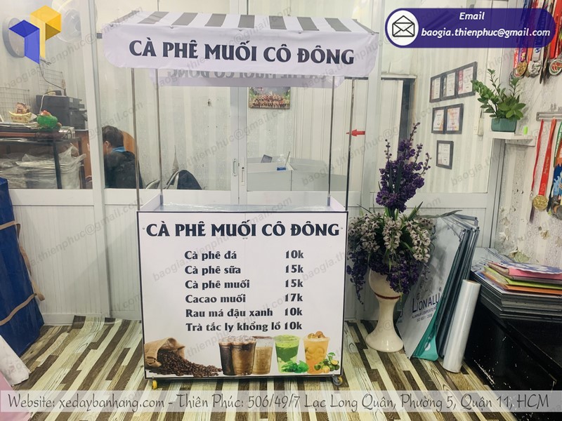 xe café gấp gọn