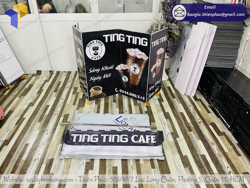 xe café lắp ráp m gọn