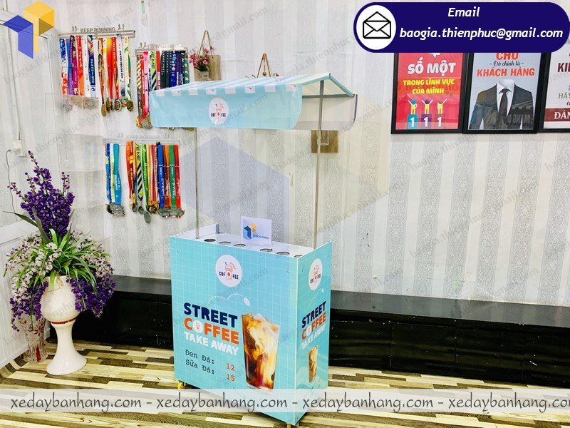 xe lắp ráp bán cafe espresso giá rẻ