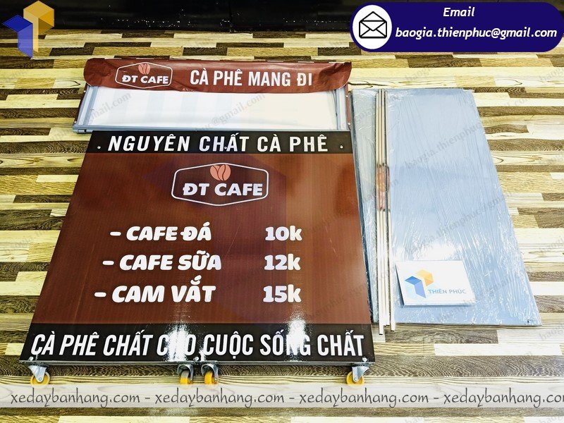 xe lắp ráp bán cafe giá rẻ