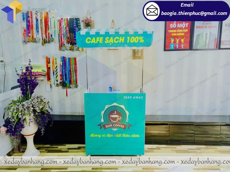 xe lắp ráp bán cafe sạch