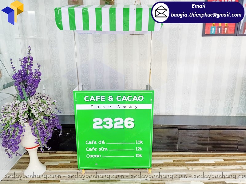 xe bán cafe take away lắp ráp hcm