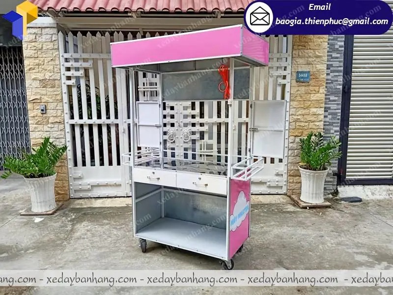 xe trà sữa take away  giá rẻ